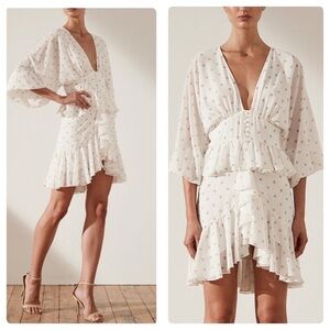 New Shona Joy Sophia Ruffled Dress